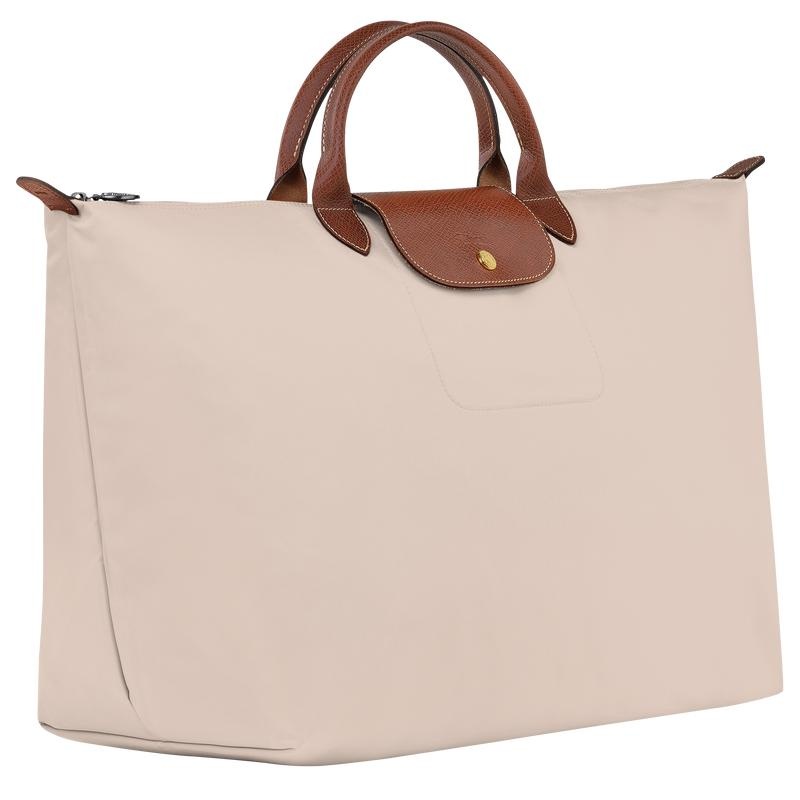 Paper White Women's Longchamp Le Pliage Original S Travel Bags | ICUYZ-7625