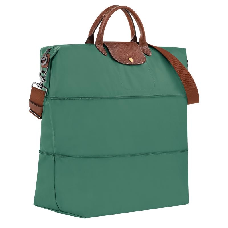 Sage Green Men's Longchamp Le Pliage Original expandable Travel Bags | CKMPX-7586