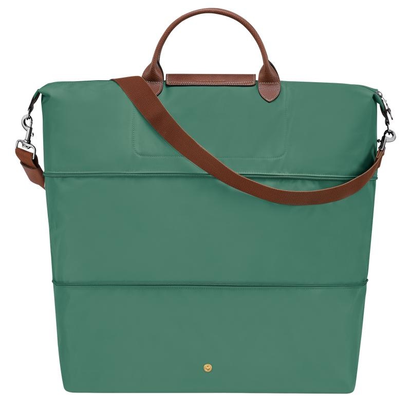 Sage Green Men's Longchamp Le Pliage Original expandable Travel Bags | CKMPX-7586