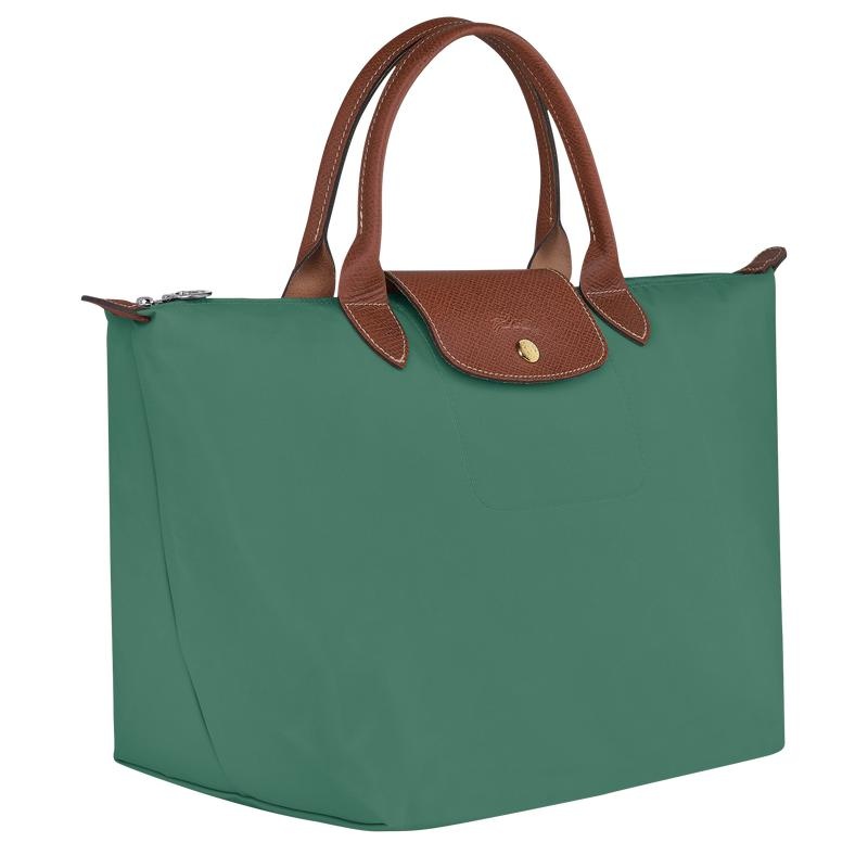 Sage Green Women's Longchamp Le Pliage Original M Handbags | CPZQS-3712