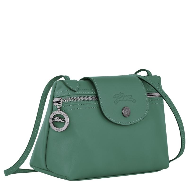 Sage Green Women's Longchamp Le Pliage Xtra XS Crossbody Bags | VSZQN-2873