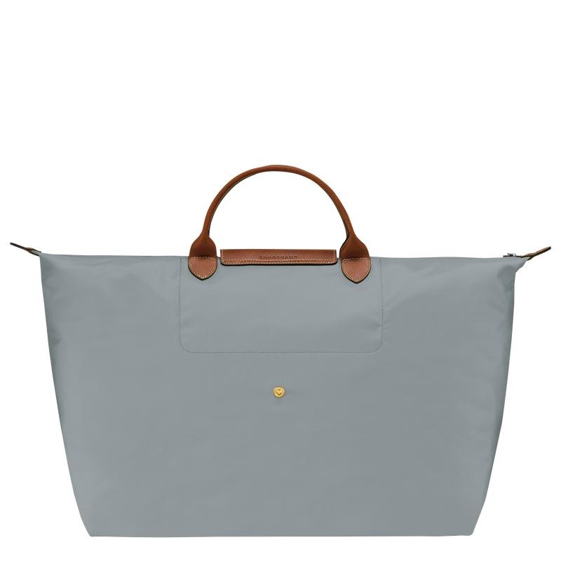 Steel Grey Men's Longchamp Le Pliage Original S Travel Bags | STAQV-2856