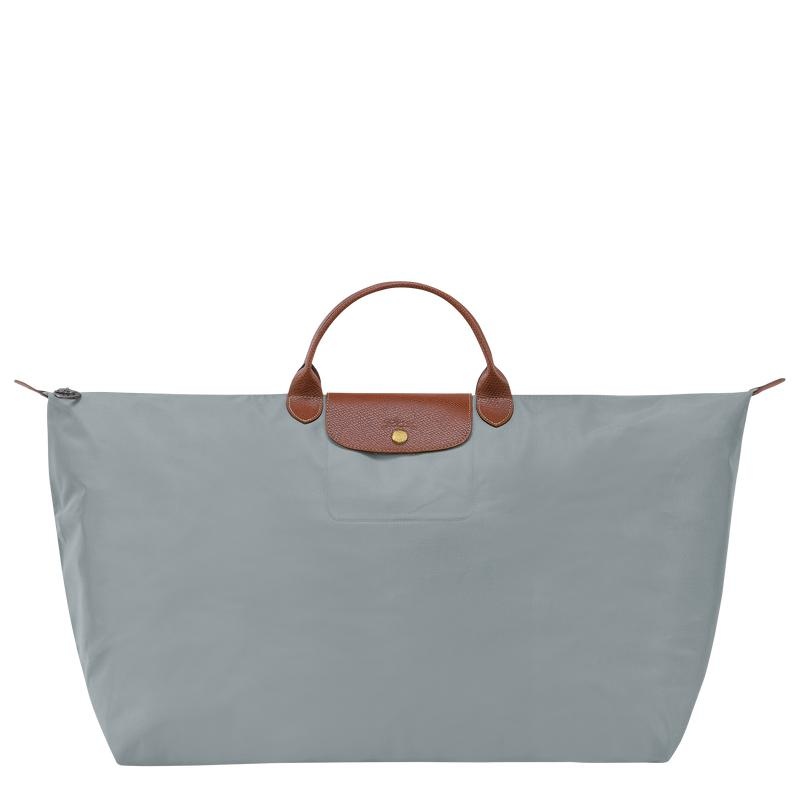 Steel Grey Women\'s Longchamp Le Pliage Original M Travel Bags | MNSUY-9825