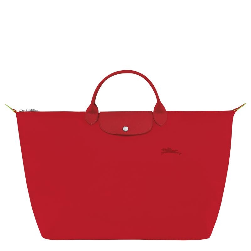 Tomato Red Women\'s Longchamp Le Pliage Green S Travel Bags | KIWJZ-0871