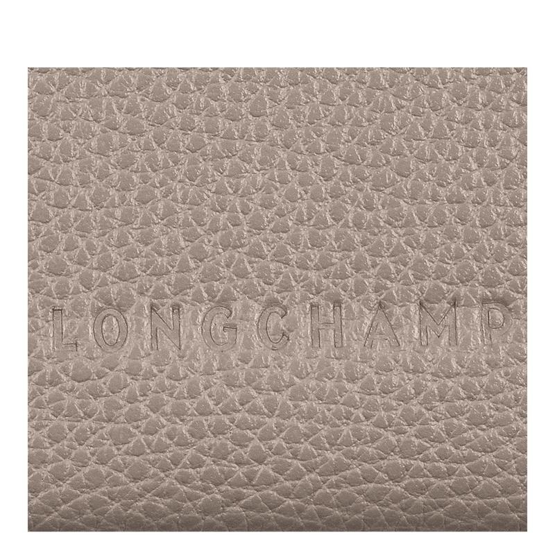 Turtledove Grey Women's Longchamp Le Foulonné Cardholders | XOHCY-0679