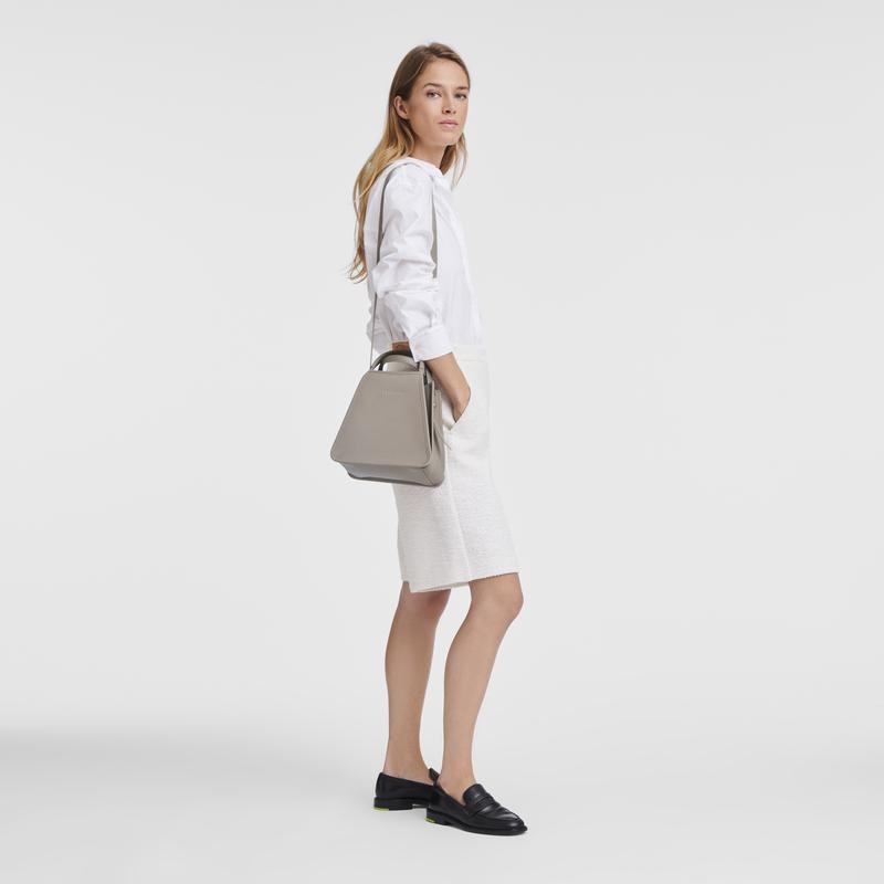 Turtledove Grey Women's Longchamp Le Foulonné S Handbags | NTOXB-1037