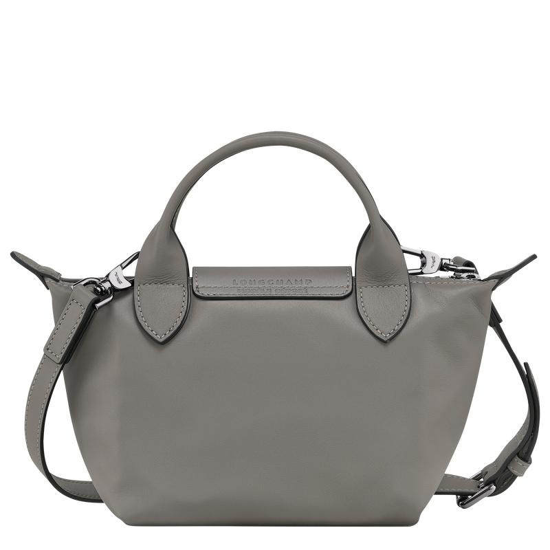 Turtledove Grey Women's Longchamp Le Pliage Xtra XS Handbags | OKLIX-6054