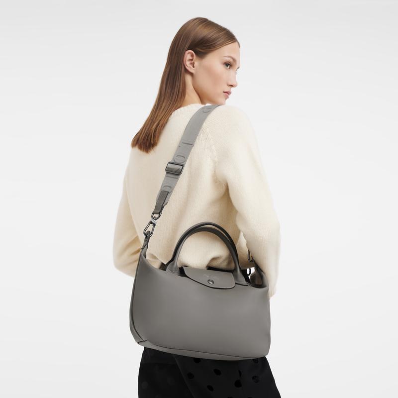 Turtledove Grey Women's Longchamp Le Pliage Xtra S Handbags | ANGFY-0692