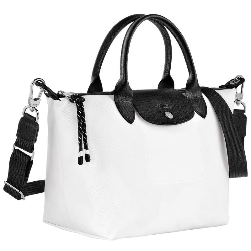 White Men's Longchamp Le Pliage Energy S Handbags | WSNJA-5037