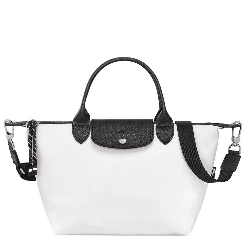 White Men\'s Longchamp Le Pliage Energy S Handbags | WSNJA-5037