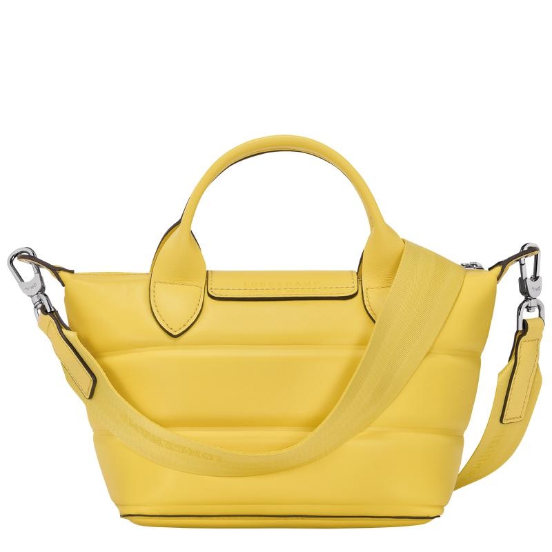 Yellow Women's Longchamp Le Pliage Xtra XS Handbags | IDJSP-5693