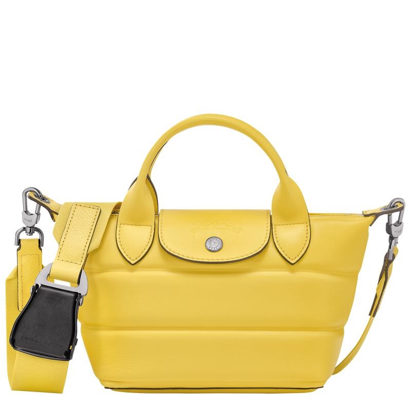 Yellow Women\'s Longchamp Le Pliage Xtra XS Handbags | IDJSP-5693